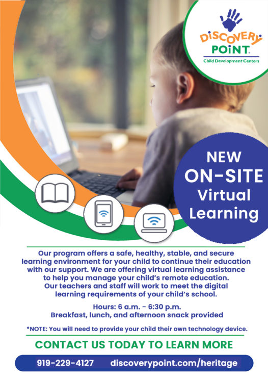 Virtual Learning Flyer